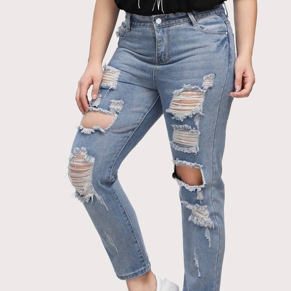 shein boyfriend jeans